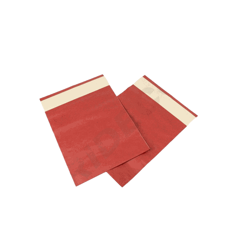 [010335] Sobre Rojo de Papel Fuerte 30X25+9cm 50 Uds