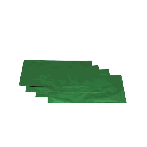 [010363] Bolsas Metalizadas Color Verde 40X25 Cm 100 Unidades