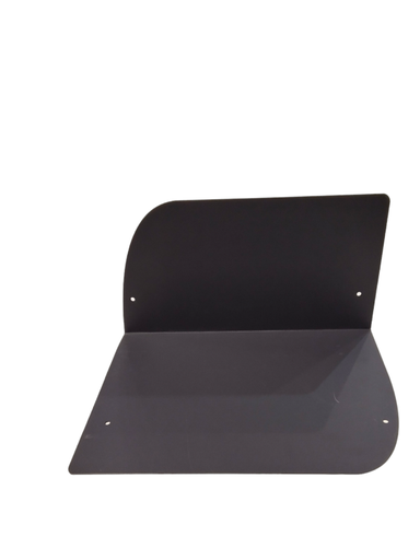 [013200-MG2] Wide Gray Metallic Separator for Shelves 38cm