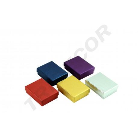 [010941] 黑色天地盖盒Cajita Joyería Negro 5.5X8X2.8cm 24Uds/Paq 20pq/caja