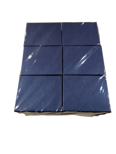 [010957] Cajita Joyería Azul 10X12X3cm 12Uds/Paq  20pq/caja