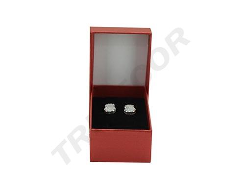 [010944] Boîte à Bijoux Rouge 5.5X8X2.8cm 24 unités/Paquet