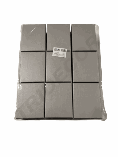 [010953] Cajita Joyería Plata 7X9.2X3cm 18Uds/Paq  20pq/caja