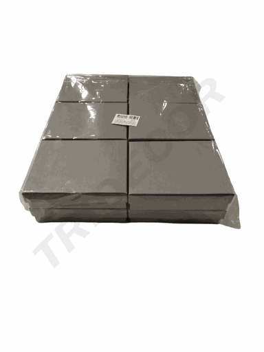 [010960] Cajita Joyería Plata 10X12X3cm 12Uds/Paq 20pq/caja