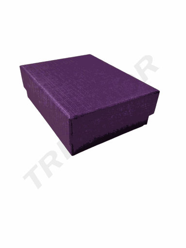 [010952] 紫色天地盖盒Cajita Joyería Violeta 7X9.2X3cm 18Uds/Paq 20pq/caja