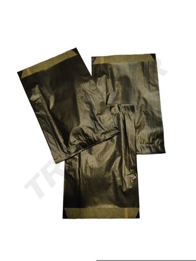 [010729] Sobre Papel Kraft 13+2.5X20 Imp.Negro 40 Gr 50Uds/Paq 