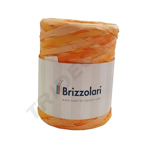 [8031653333070] Rouleau de ruban de raphia tons orange 5mmx200m 6802 Col12