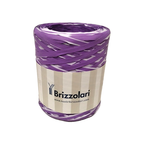 [8031653322395] Raffia Ribbon Roll Purple Tones 5mmx200m 68170 Col16