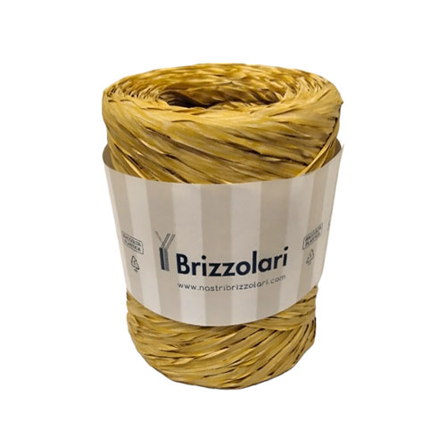 [8031653512116] Raffia Ribbon Roll Khaki Tones 5mmx200m 68181 Col32