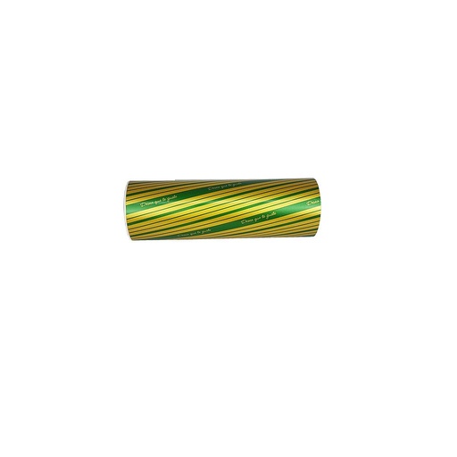 [014177] Espero que te guste el papel de regalo verde y dorado de 31cm