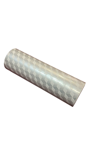 [014177] 银带粉紫色大号礼品纸Papel de Regalo Fondo Fucsia Motivos Plata 31cm