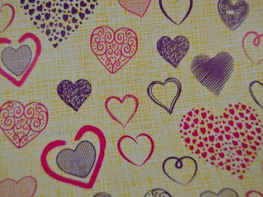 [014177] Gift Paper with Wide Stripes Color Silver and Fuchsia 31cm