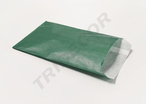 [010441] Sobres De Papel Verde Oscuro 9x15Cm  100 Unidades