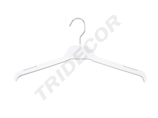 [005103] 白色塑料儿童衣架percha de plastico blanco para ninos 36cm