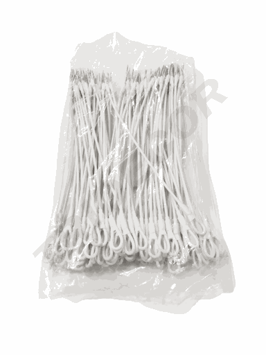 [012015] Weißes Diebstahlschutz-Seil 100 Einheiten