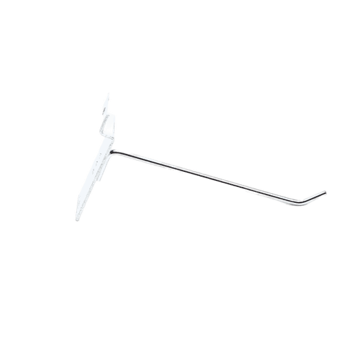 [001003] Chromhaken für Slatwand, 4mm, 15cm, 200/Stück