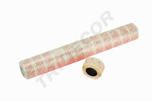 [014037] Rollo De Etiquetas Blanco 26X16Mm 12/Rollo