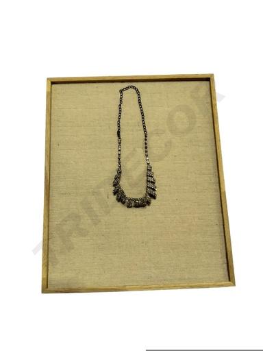 [0091009] 91个木头亚麻戒指展示盒Expositor para 91 Anillos Madera y Lino