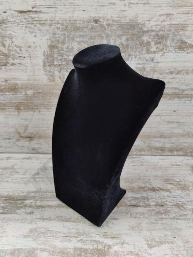 [009187] 大号黑色天鹅绒羽绒服 Pero Grande Terciopelo Negro