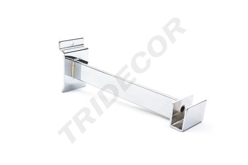 [002065] Soporte De Barra Rectangular Para Panel De Lamas 25 cm