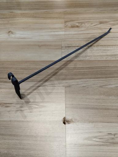 [001015-MG2] 6mm灰色铁片网钩 gancho gris para malla -regilla 35cm  200/caja