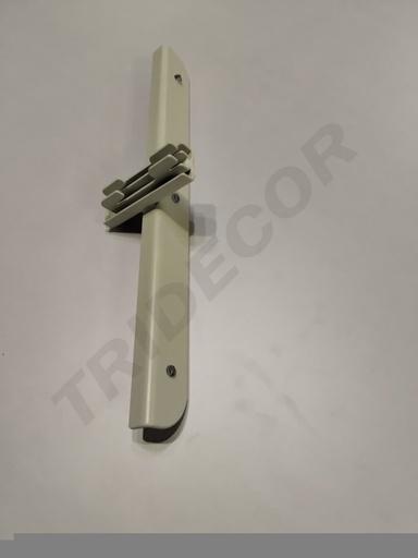 [006218] 双鱼尾白色折板玻璃托30cm para Cremallera Blanco 30cm 50/caja