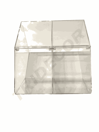 [007049] Acrylic Box for Sweets 2 Boxes 6/box