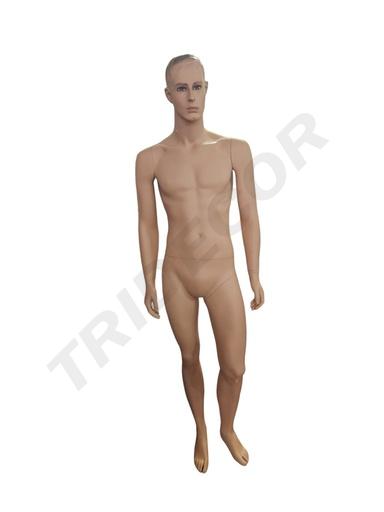[040345] Mannequin masculin réaliste de couleur chair Sm-6054
