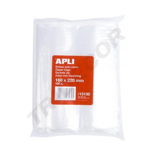 [8410782131304] Bolsa  Auto Cierre 16X22Cm Ref 13130 100 Unidades/Paquete