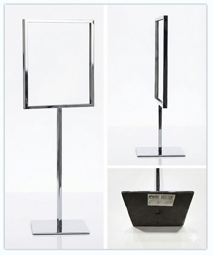 [009776] Chromrahmen mit 28*20-Basis