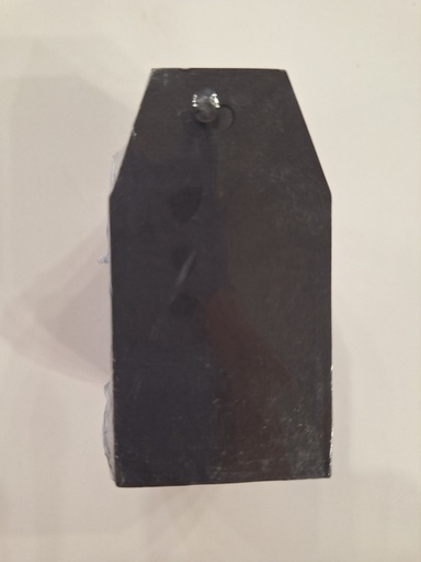 [60141032NG] Etiquetas troqueladas de Pico Negra 3.5X6.5cm 100/Paquete