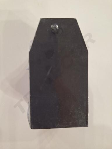 [60141032NG] Etiquetas troqueladas de Pico Negra 3.5X6.5cm 100/Paquete