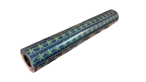 [014176] Papel de Regalo Estampado Estrellas De Mar 62cm