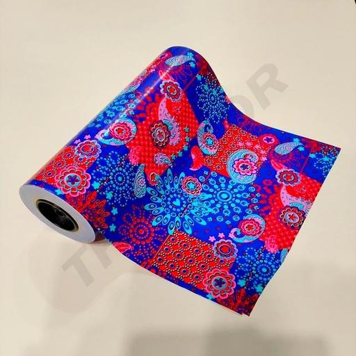 [014177] Papier cadeau mandala imprimé 31 cm