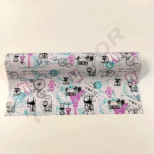 [014176] Papel de regalo estampado bohemio 62 cm