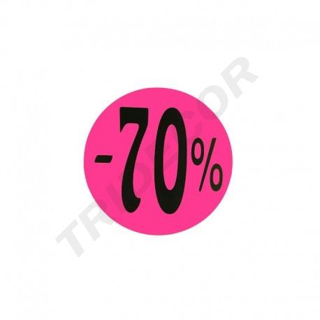 [014228.70] Marcaprecio -70 % 50 Pcs 4.2X4.2cm Varios Colores