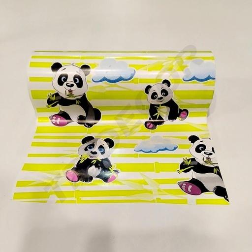 [014177] Geschenkpapierrollen mit Panda-Motiv 31 cm