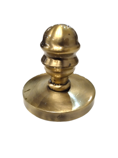 [6041027] Tapa metal dorado para maniqui