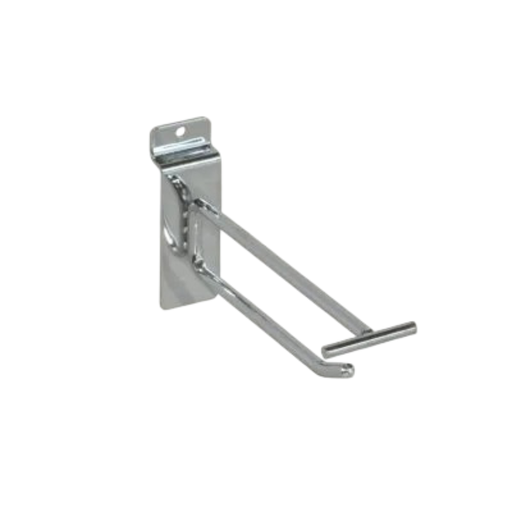 [001500] Ganchos Doble Alambre Alambres Con Portaprecio Para Panel De lama 15Cm 6Mm