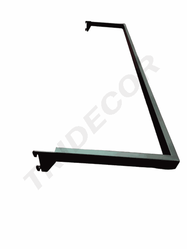 [006210] Fecho Ecler Preto Fosco em Forma de U 120x30cm 20 unidades/caixa