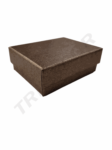 [010949] Caja Joyería-Marron Oscuro 7X9.2X3cm 18/unida 20pq/caja